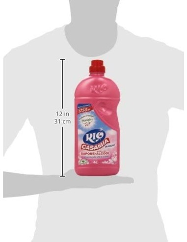 rio casamia 1250ml marsiglia - pavimenti e superfici - sapone + alcool: tuttocasashop.live: pulizia e cura della casa