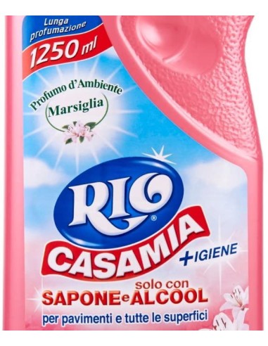 rio casamia 1250ml marsiglia - pavimenti e superfici - sapone + alcool: tuttocasashop.live: pulizia e cura della casa