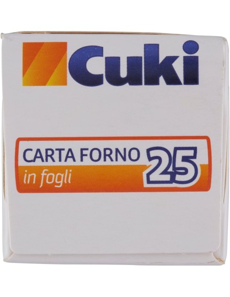 cuki carta forno 25 fogli 33x38cm - pretagliati per adattarsi alle teglie: tuttocasashop.live: carta & monouso