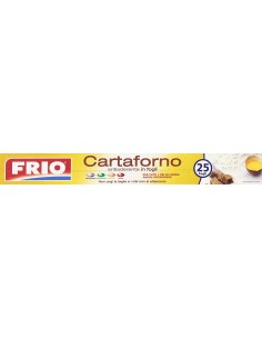 frio carta forno 25 fogli 33x38cm - pretagliati per adattarsi alle teglie: tuttocasashop.live: carta & monouso