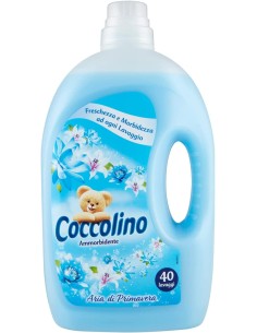 coccolino ammorbidente - 3 litri - 40 lavaggi - aria di primavera: tuttocasashop.live: prodotti per bucato e tessuti