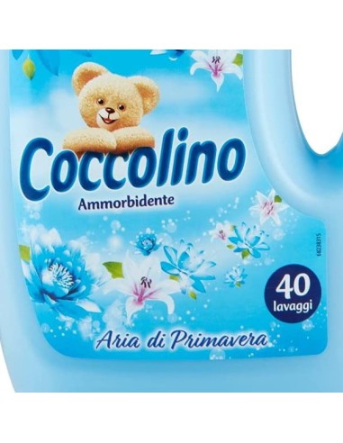 coccolino ammorbidente - 3 litri - 40 lavaggi - aria di primavera: tuttocasashop.live: prodotti per bucato e tessuti
