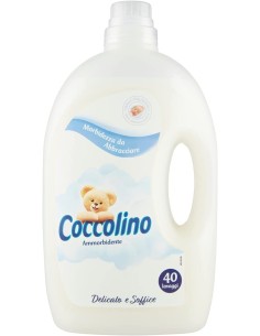 coccolino ammorbidente - 3 litri - 40 lavaggi - delicato e soffice: tuttocasashop.live: prodotti per bucato e tessuti
