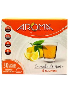 aroma light 30 capsule di gusto - te' al limone - nescafe' dolce gusto: tuttocasashop.live: altro - bazar