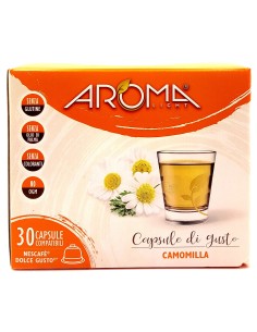 aroma light 30 capsule di gusto - camomilla - nescafe' dolce gusto: tuttocasashop.live: altro - bazar
