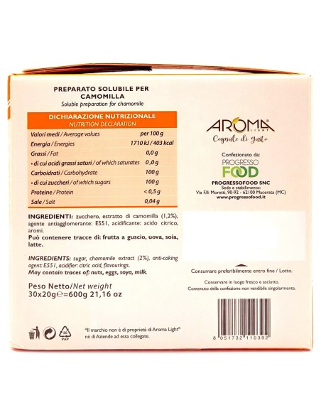 aroma light 30 capsule di gusto - camomilla - nescafe' dolce gusto: tuttocasashop.live: altro - bazar