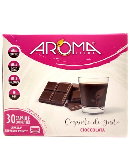 aroma light 30 capsule di gusto - cioccolata - compatibili espresso point: tuttocasashop.live: altro - bazar