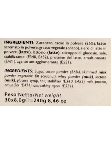 aroma light 30 capsule di gusto - cioccolata - compatibili espresso point: tuttocasashop.live: altro - bazar