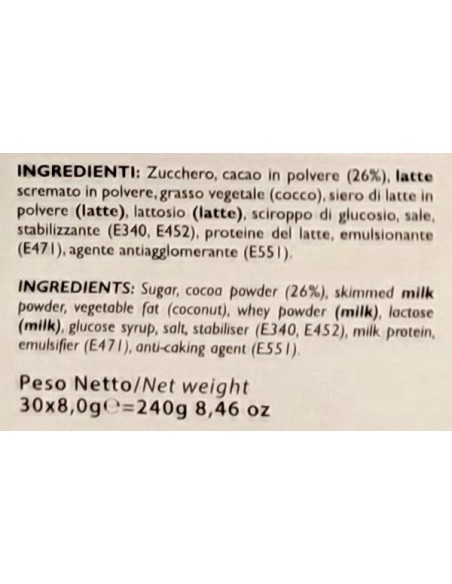 aroma light 30 capsule di gusto - cioccolata - compatibili espresso point: tuttocasashop.live: altro - bazar