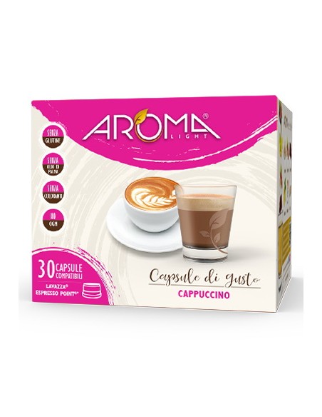 aroma light 30 capsule di gusto - cappuccino - compatibili espresso point: tuttocasashop.live: altro - bazar