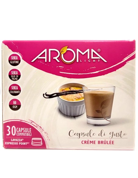 aroma light 30 capsule di gusto - creme brulee - compatibili espresso point: tuttocasashop.live: altro - bazar