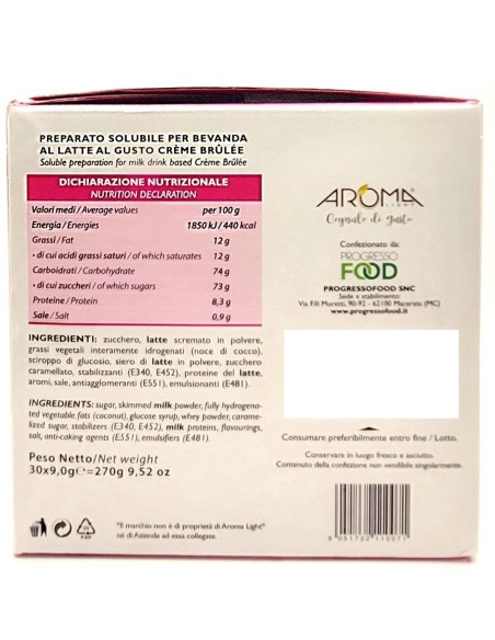 aroma light 30 capsule di gusto - creme brulee - compatibili espresso point: tuttocasashop.live: altro - bazar
