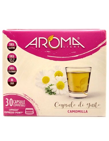 aroma light 30 capsule di gusto - camomilla - compatibili espresso point: tuttocasashop.live: altro - bazar