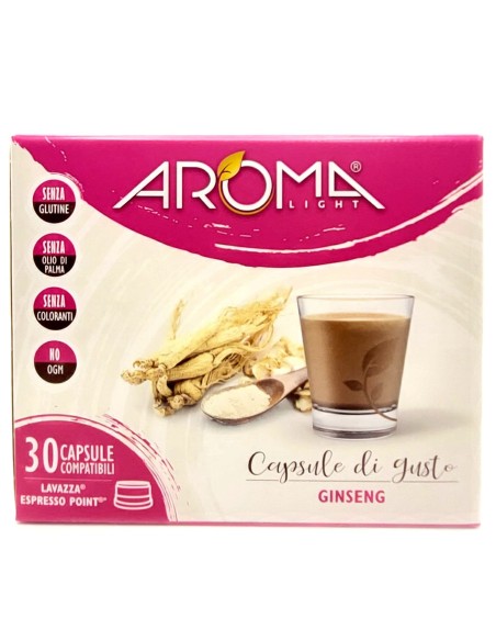 aroma light 30 capsule di gusto - ginseng - espresso point - con lattosio: tuttocasashop.live: altro - bazar