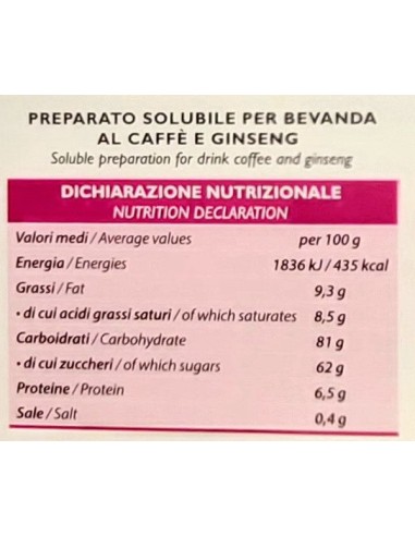 aroma light 30 capsule di gusto - ginseng - espresso point - con lattosio: tuttocasashop.live: altro - bazar