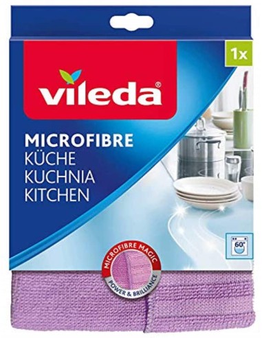 vileda microfibre cucina panno microfibra - 32x32cm: tuttocasashop.live: pulizia e cura della casa