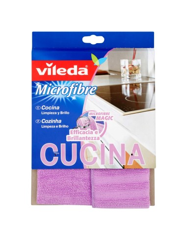 vileda microfibre cucina panno microfibra - 32x32cm: tuttocasashop.live: pulizia e cura della casa