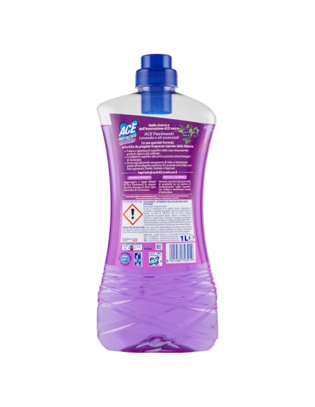 ace pavimenti igienizzante - 1 litro - lavanda e olii essenziali: tuttocasashop.live: pulizia e cura della casa