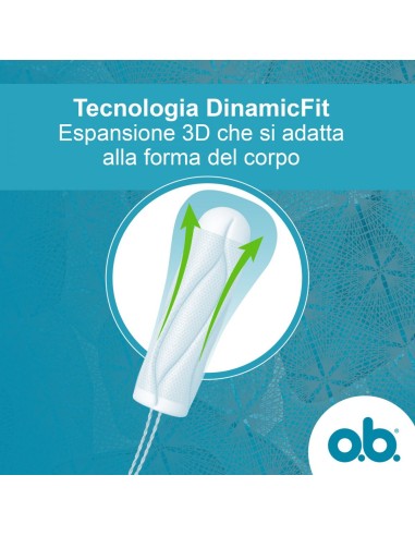 ob procomfort tamponi assorbenti interni applicatore - 16 pezzi - super plus: tuttocasashop.live: igiene e cura della persona