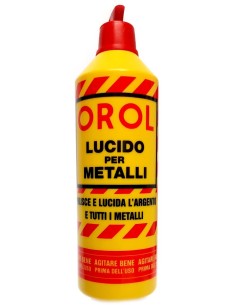 orol lucido per tutti i tipi di metalli 175ml in crema - alternativo a sidol: tuttocasashop.live: pulizia e cura della casa