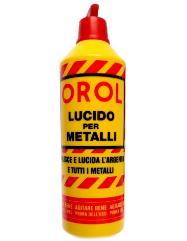 orol lucido per tutti i tipi di metalli 175ml in crema - alternativo a sidol: tuttocasashop.live: pulizia e cura della casa