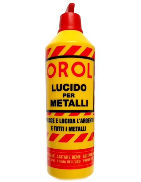 orol lucido per tutti i tipi di metalli 175ml in crema - alternativo a sidol: tuttocasashop.live: pulizia e cura della casa