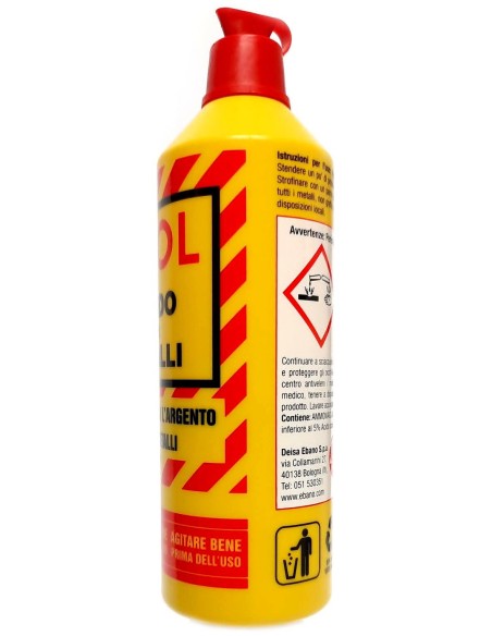 orol lucido per tutti i tipi di metalli 175ml in crema - alternativo a sidol: tuttocasashop.live: pulizia e cura della casa