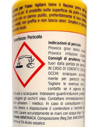 orol lucido per tutti i tipi di metalli 175ml in crema - alternativo a sidol: tuttocasashop.live: pulizia e cura della casa