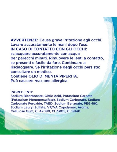 polident 36 compresse effervescenti - 3 minuti - pulizia dentiere e protesi: tuttocasashop.live: igiene e cura della persona