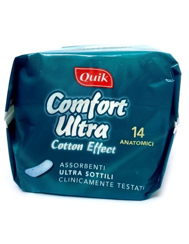 quik assorbenti ultra - 14 pezzi - anatomici: tuttocasashop.live: igiene e cura della persona