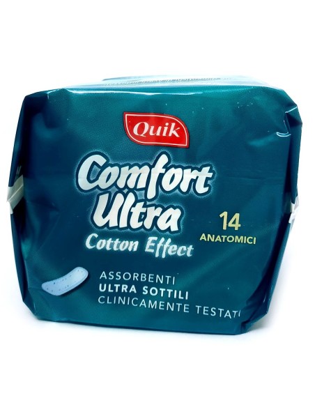 quik assorbenti ultra - 14 pezzi - anatomici: tuttocasashop.live: igiene e cura della persona