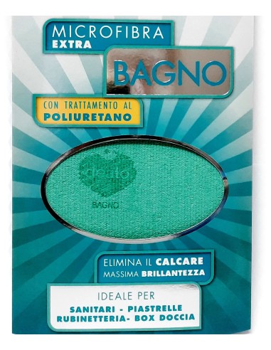 dealo panno microfibra con trattamento al poliuretano - superfici del bagno: tuttocasashop.live: pulizia e cura della casa