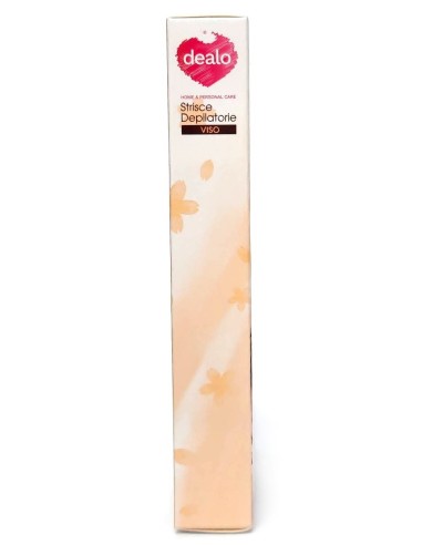 dealo strisce depilatorie pronte viso - 10 pezzi - con argan: tuttocasashop.live: igiene e cura della persona