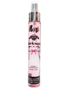 nani' acqua profumata body mist con aloe vera gel bio 75ml - burlesque: tuttocasashop.live: igiene e cura della persona