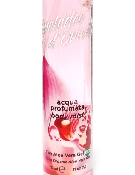 nani' acqua profumata body mist con aloe vera gel bio 75ml - orchidee orient: tuttocasashop.live: igiene e cura della persona