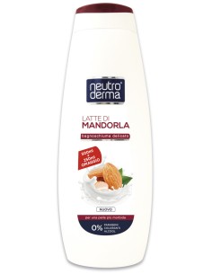 neutroderma bagnoschiuma - 750ml - latte di mandorla: tuttocasashop.live: igiene e cura della persona