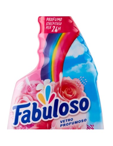 fabuloso vetri profumoso spray 600ml - freschezza di rosa - vetri e specchi: tuttocasashop.live: pulizia e cura della casa