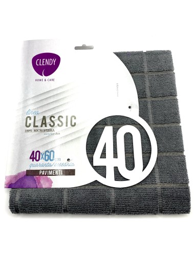 clendy panno microfibra pavimenti - 40x60 cm - vari colori: tuttocasashop.live: pulizia e cura della casa