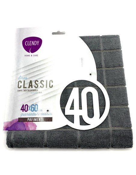 clendy panno microfibra pavimenti - 40x60 cm - vari colori: tuttocasashop.live: pulizia e cura della casa