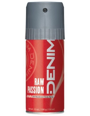 denim deodorante corpo - body spray 150ml - raw passion: tuttocasashop.live: igiene e cura della persona