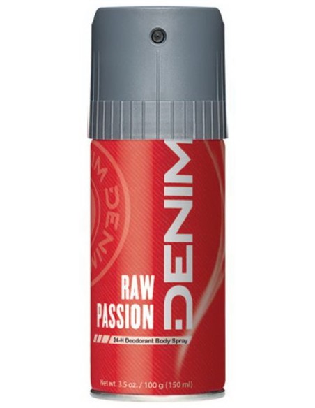 denim deodorante corpo - body spray 150ml - raw passion: tuttocasashop.live: igiene e cura della persona