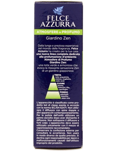 felce azzurra aria di casa ricarica per diffusore elettrico - giardino zen: tuttocasashop.live: pulizia e cura della casa