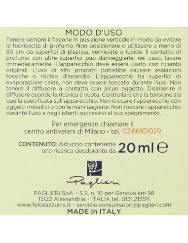 felce azzurra aria di casa ricarica per diffusore elettrico - giardino zen: tuttocasashop.live: pulizia e cura della casa