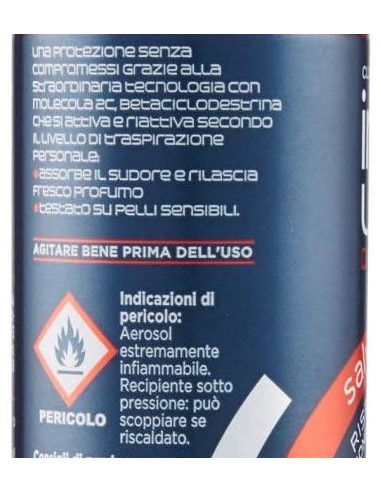 infasil deodorante spray - 150ml - men salvamacchie: tuttocasashop.live: igiene e cura della persona