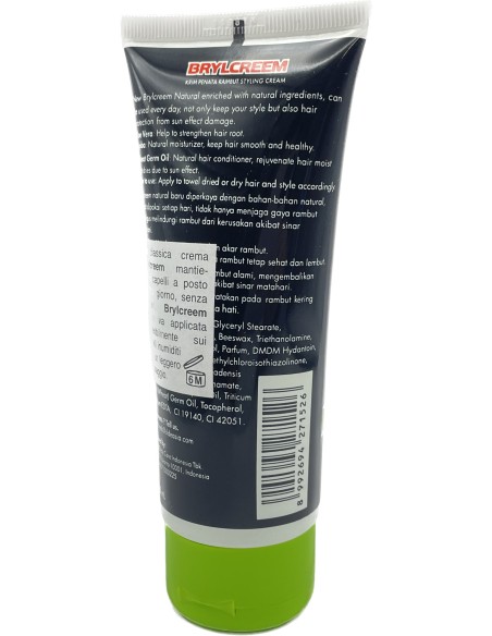 brylcreem crema natural fissante - tubo da 90ml: tuttocasashop.live: igiene e cura della persona