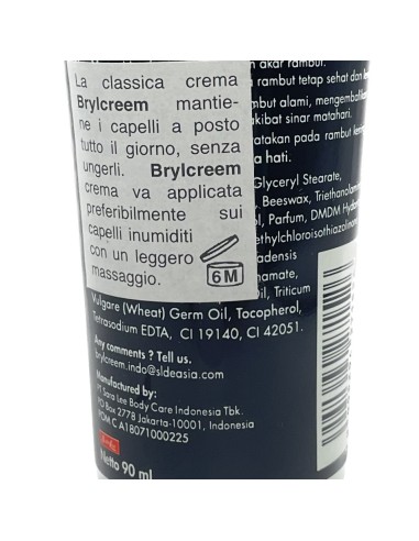 brylcreem crema natural fissante - tubo da 90ml: tuttocasashop.live: igiene e cura della persona