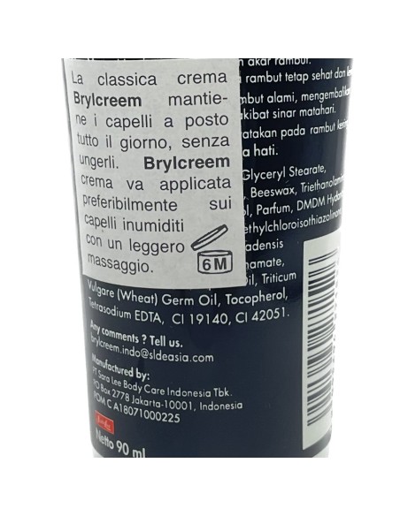 brylcreem crema natural fissante - tubo da 90ml: tuttocasashop.live: igiene e cura della persona