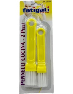 fatigati pennelli da cucina - set 2 pezzi - 2 misure: tuttocasashop.live: altro - bazar