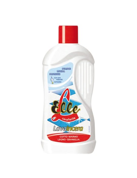 elle cera facile lavaincera pavimenti - 900ml - cotto marmo legno graniglia: tuttocasashop.live: pulizia e cura della casa