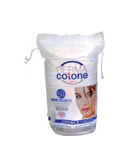 derma dischetti struccanti ovali maxi - 50 pezzi: tuttocasashop.live: igiene e cura della persona